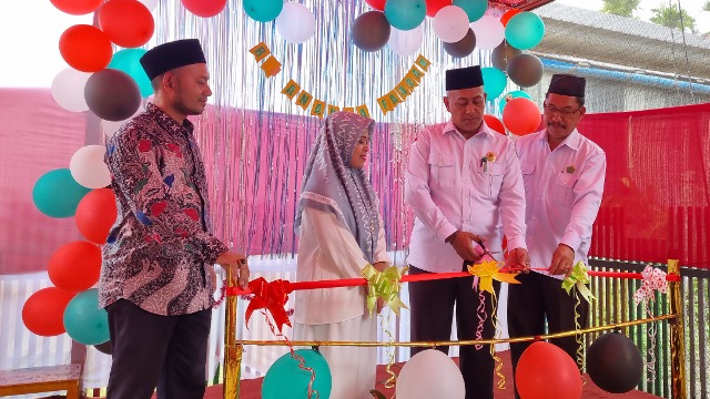 Perdana di Lhoksukon, Kakankemenag Aceh Utara Resmikan RA Ananda Farrah