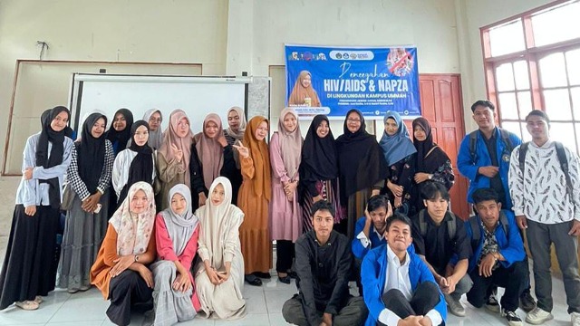 Fakultas Ilmu Pendidikan UMMAH Gelar Penyuluhan Pencegahan HIV/Aids dan Napza