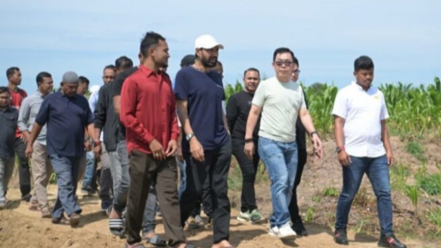 Tinjau Lahan Rencana Pembangunan Pabrik Rokok di Aceh Utara, Mualem : Pembangunan Langsung Dimulai Sekarang!