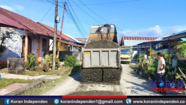 PUPR Aceh Barat Perbaiki Jalan Komplek ADB 1, Permudah Akses Masyarakat