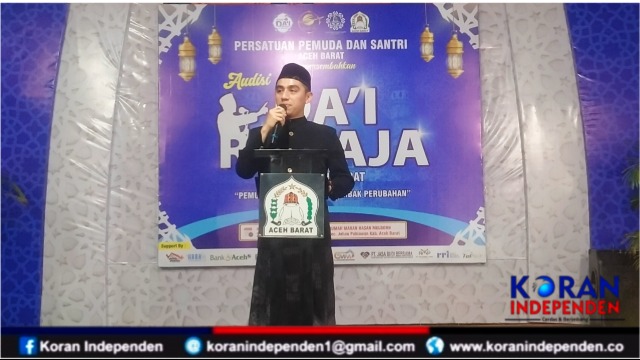 Malam Penutupan Lomba Da'i Remaja Se-Aceh Barat Meriah: Dek Jol Ajak Anak Muda Berdiri di Kaki Sendiri