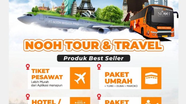Nooh Tour and Travel, Solusi untuk Liburan dan Perjalanan Anda.