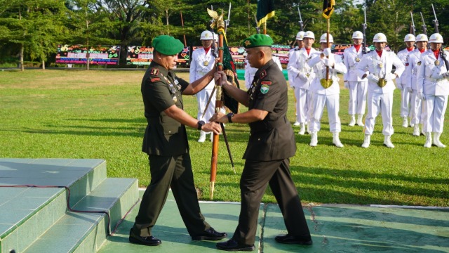 Danrem 012/TU Kolonel Inf Benny Rahadian Pimpin Sertijab Empat Komandan Satuan Jajaran