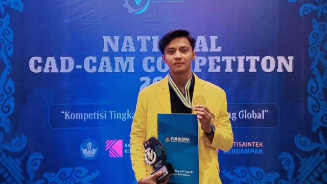 Mahasiswa PNL Raih Juara II Nasional dalam Ajang CAD-CAM Competition 2025
