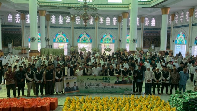 Meriah dan Penuh Cinta, Kemenag Aceh Utara Bagikan 450 Paket Yatim dan Ikut Pawai Bersama Warga dalam Semangat Peaceful Muharram