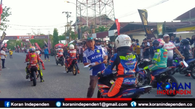 175 Pembalap Ramaikan Kualifikasi Kejurprof Honda Cup Race IMI Aceh Series Putaran 1 di Meulaboh