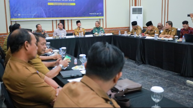 Bupati Aceh Barat Hadiri High Level Meeting TPID dan TP2DD, Tegaskan Komitmen Kendalikan Inflasi
