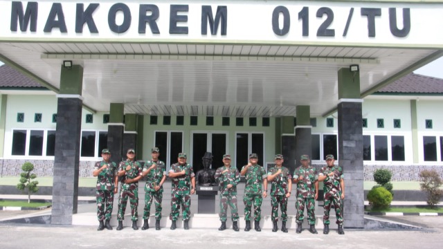 Korem 012/Teuku Umar Terima Kunjungan Tim Dalwasproggar TNI AD TA. 2025