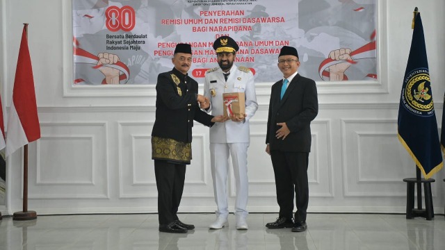 Remisi Umum dan Dasawarsa HUT RI ke-80, 11.485 Napi Aceh Terima Keringanan Hukuman