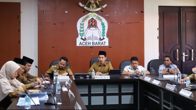 Bupati Aceh Barat Pimpin Rakor, Pengelolaan Pelabuhan Jetty Meulaboh Dievaluasi Menyeluruh