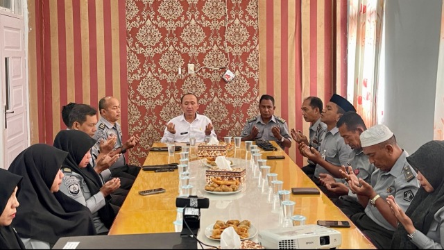 Lapas Meulaboh Gelar Doa Bersama untuk Keselamatan dan Kebaikan Negeri