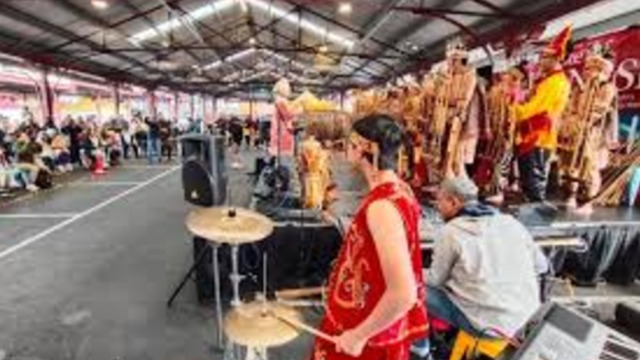Angklung Meriahkan Festival Kuliner dan Kerajinan Nusantara di Melbourne
