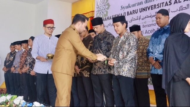 Wabup Said Fadheil Lepas Putra-Putri Aceh Barat Kuliah ke Universitas Al-Azhar Kairo