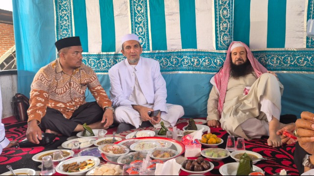 Ketua Laskar Aswaja Aceh Jemput Syekh Muraweh, Safari Dakwah dan Galang Donasi untuk Palestina