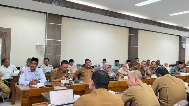 Kakankemenag Hadiri Rapat Persiapan Maulid Akbar dan Muzakarah Ulama di Aceh Utara
