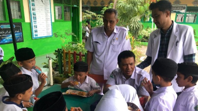 Puskesmas Lhoknga Gelar Pembinaan Sekolah Sehat di MIN 36 Aceh Besar