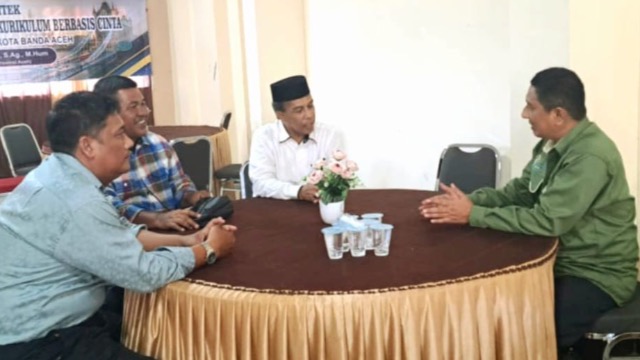 Tim Perubahan Bentuk IAIN Meulaboh Audiensi dengan Kanwil Aceh