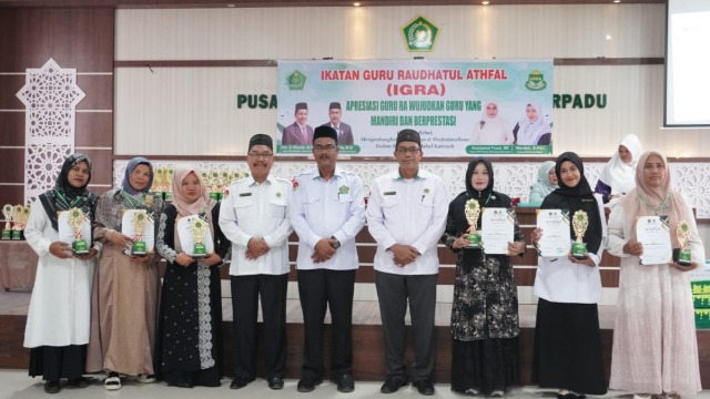 IGRA Aceh Utara Gelar Apresiasi Guru RA, 100 Peserta Tunjukkan Talenta di 12 Cabang Lomba