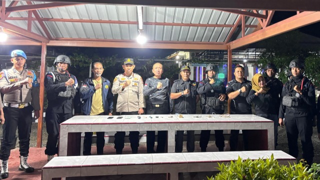 Komitmen Berantas Narkoba, Lapas Meulaboh Gandeng Brimob Batalyon C Razia Blok Hunian