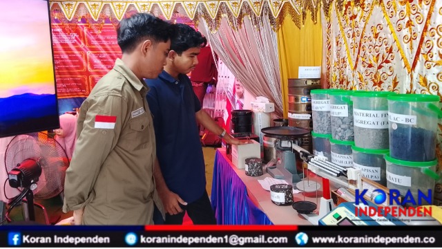 Stand PUPR Aceh Barat Jadi Pusat Edukasi di PKAB 2025, Pengunjung Antusias Pelajari Alat dan Proses Pembangunan Daerah