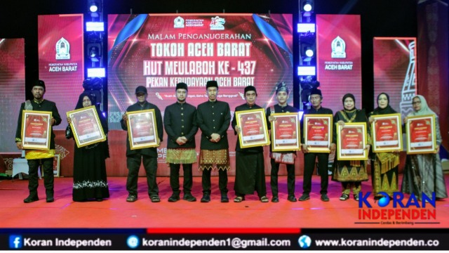 Banjir Penghargaan di HUT Meulaboh ke-437 dan PKAB 2025, 10 Tokoh Aceh Barat Dianugerahi Penghormatan
