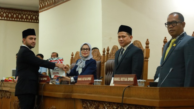 Wakil Bupati Said Fadheil Hadiri Rapat Paripurna DPRK Bahas KUA-PPAS Aceh Barat Tahun 2026