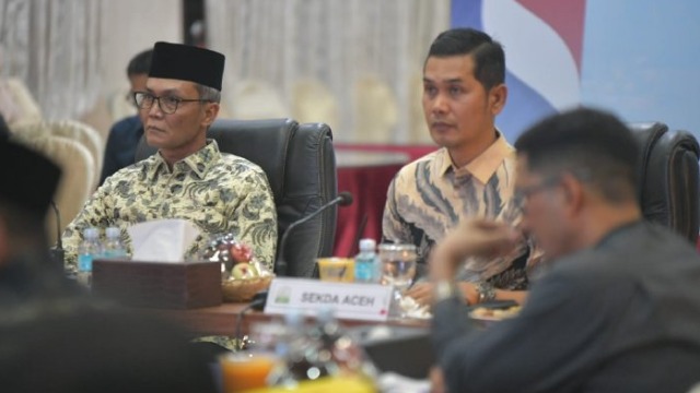 Sekda Aceh dan Forbes DPR/DPD RI Gelar Pembahasan Perubahan UUPA dan Dana Otonomi Khusus
