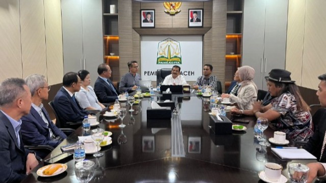 DPMPTSP Aceh Fasilitasi Investor Korea Bahas Peluang Investasi PLTS di Aceh