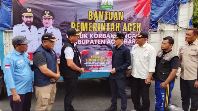 Pemprov Aceh Salurkan Bantuan Rp526 Juta untuk Penanggulangan Bencana di Aceh Barat