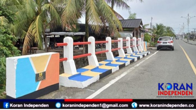 Menuju Adipura, PUPR Aceh Barat Percantik Wajah Kota Meulaboh Lewat Pengecatan Marka Jalan dan Jembatan