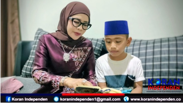 Dekti Semangati Kafilah MTQ Aceh Barat di Pidie Jaya, Hafit Al Fathin Curi Perhatian