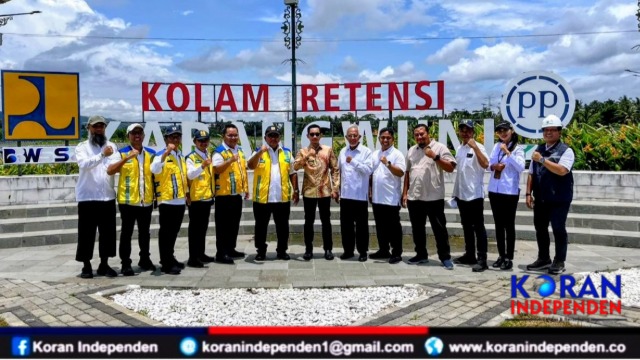 Bupati Aceh Barat Tinjau Kolam Retensi Karangwuni Kulonprogo: Jadi Rujukan untuk Proyek Pengendalian Banjir di Meulaboh