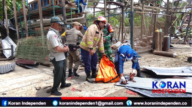 Gudang Oksigen Meledak di Gampong Gampa, Warga Gempar dan Satu Nyawa Melayang