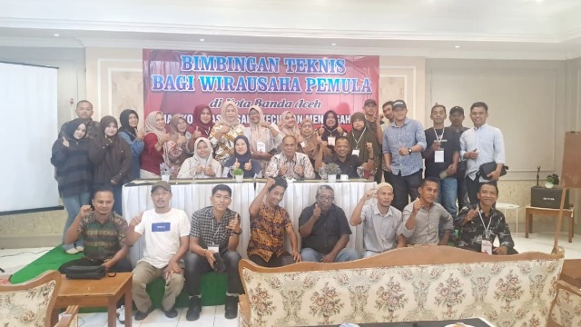 Pelaku UMKM Di Aceh ikuti Bimtek Wirausaha 