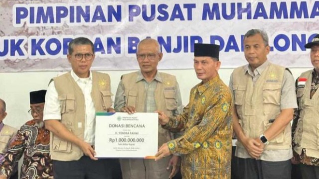 Solidaritas Kemanusiaan: PP Muhammadiyah Bersama Donatur Salurkan Bantuan Rp1 Miliar untuk Aceh, Diterima Langsung Malik Musa