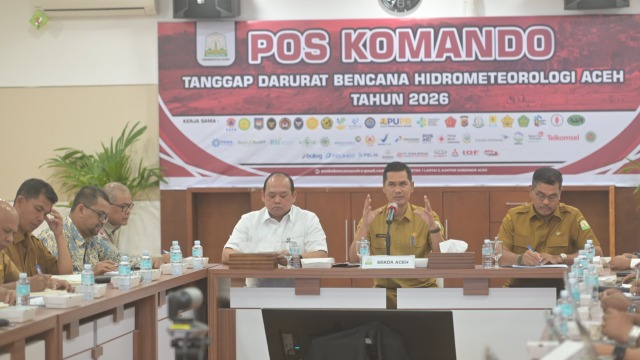 Sekda Aceh Dorong Percepatan Pemanfaatan Kayu Hanyutan Pascabanjir