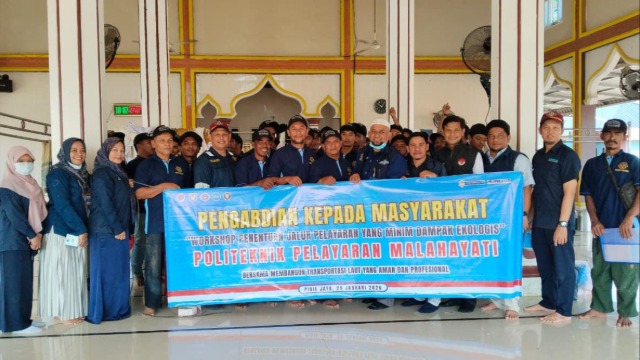 Politeknik Pelayaran Malahayati Gelar PKM Terpadu untuk Warga Terdampak Banjir di Pidie Jaya