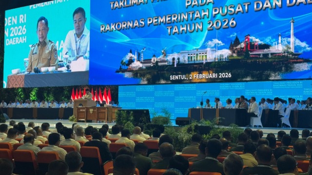 Mualem dan Fadhlullah serta Forkopimda Aceh Hadiri Rakornas 2026, Perkuat Sinergi Pusat-Daerah