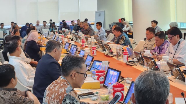 Sekda Aceh Membahas usulan  Renaksi K/L dan R3P  Hidrometeorologi Aceh di Bappenas