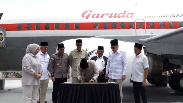 Wagub Aceh Hadiri Peresmian Pesawat Simulasi di Asrama Haji