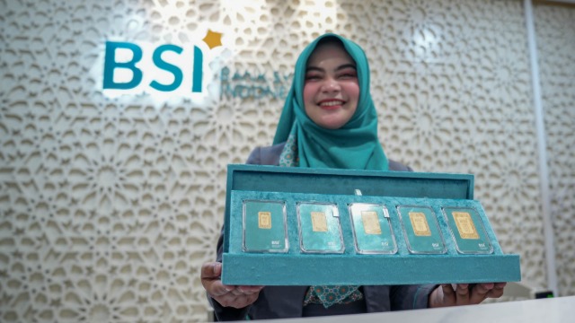 Harga Emas Merangkak Naik, BSI Pastikan Stok Emas Aman