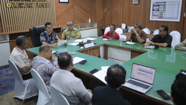 Sekda Aceh Pimpin Rapat Teknis Pengendalian Inflasi Jelang HKBN