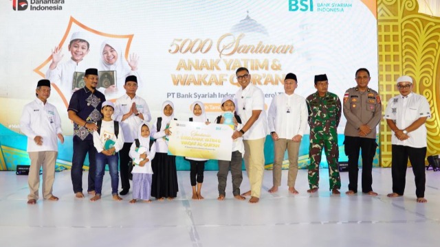 BSI Berbagi: 5.000 Anak Yatim Terima Santunan Serentak di Seluruh Indonesia