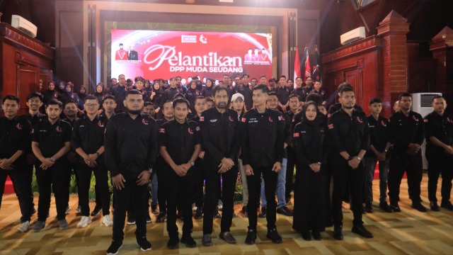 Lantik Pengurus DPP Muda Seudang, Gubernur Mualem: Pemuda Harus Jadi Motor Perubahan Aceh