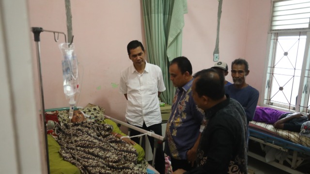 Sidak RSUD dr. Fauziah Bireuen, Sekda Aceh Pastikan Pasien Katastropik Ditanggung JKA Tanpa Batas Desil