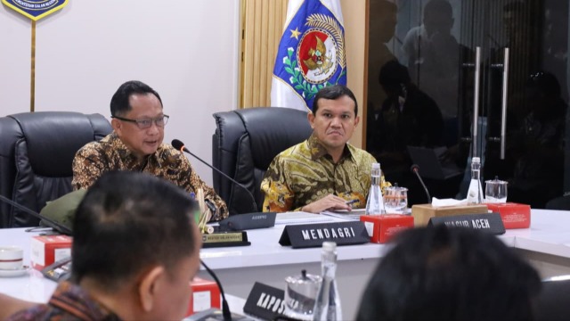 Wagub Aceh Perkuat Koordinasi dengan Kemendagri dan Satgas PRR untuk Penguatan Fiskal Daerah serta Percepatan Pemulihan Aceh