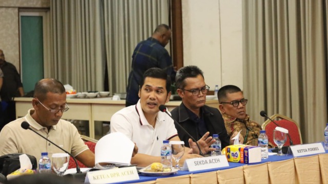 Intens Bahas Revisi UUPA, Pemerintah Aceh Berterimakasih pada Forbes dan DPR Aceh