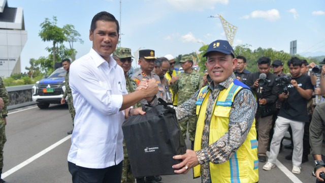 Sekda Aceh Hadiri Peresmian Bendungan Rukoh oleh Presiden Prabowo, Tonggak Baru Ketahanan Pangan Aceh