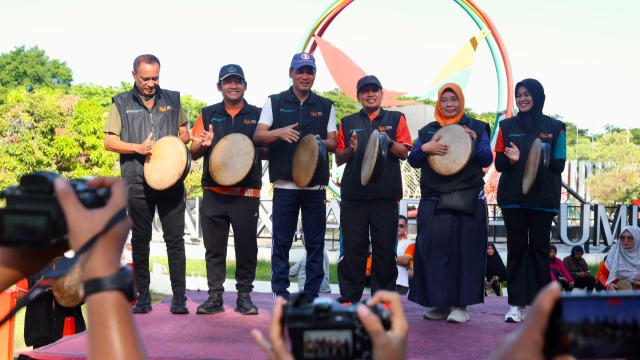 Sekda Aceh Ikut Senam Bersama, Perkuat Kebersamaan dan Sosialisasikan Sensus Ekonomi 2026