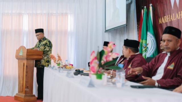 Mewakili Kakanwil Kemenag Aceh, H. Shaifuddin Motivasi Wisudawan Ma’had Aly Malikussaleh Raih Pendidikan Hingga Doktor
